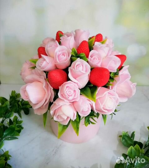 Букет из мыла