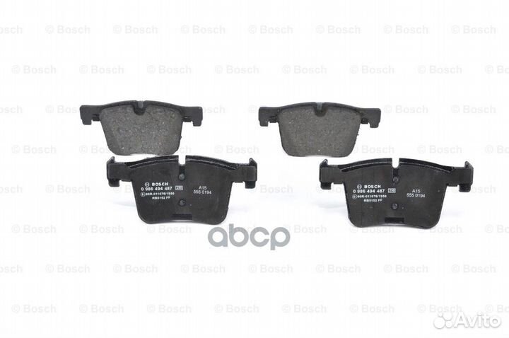 Колодки BMW 1, 2, 3, 4, X3, X4 10- 0986494487