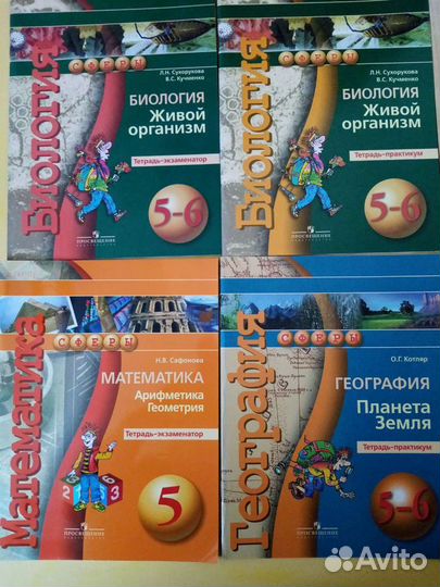 Рабочие тетради 5 класс