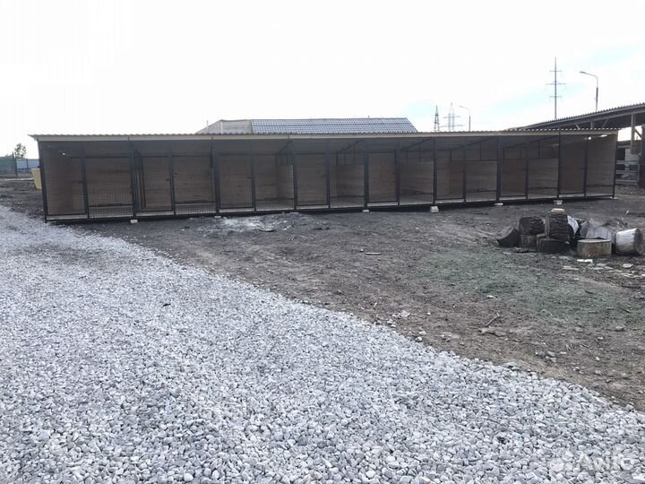 Вольерные комплексы для питомников, приютов