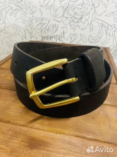 Мужской кожаный ремень