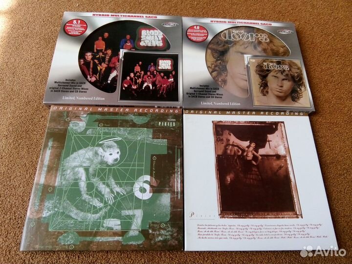 CD аудиофильские диски. Gold CD. sacd