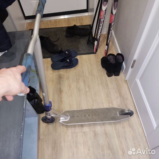 Трюковой самокат кастом парк