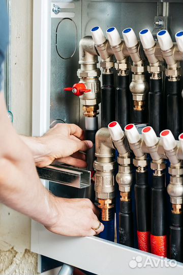 Монтаж отопления и водоснабжения