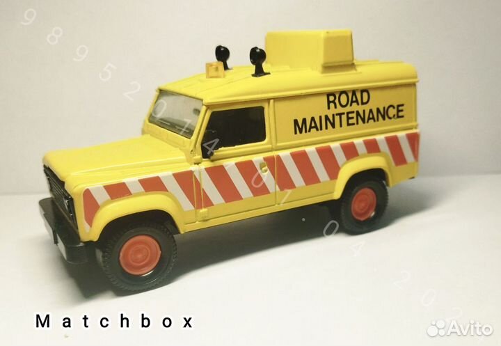 Модель Land Rover defender matchbox