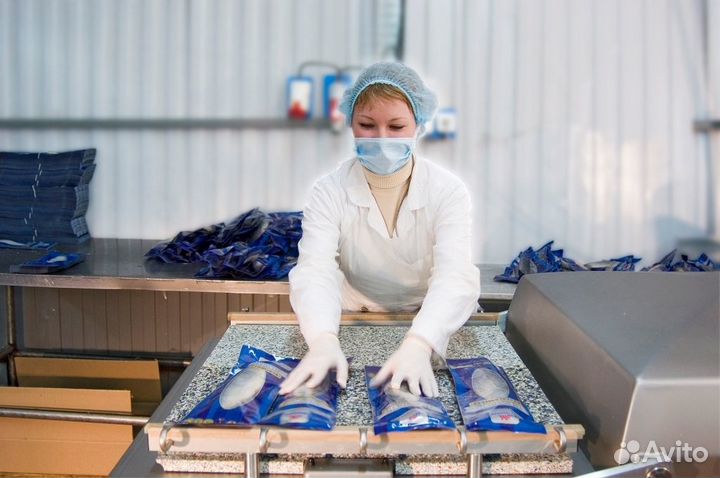 Фасовщица (питание бесплатное)