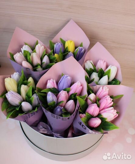 Букет из мыла, тюльпаны к 8 марта