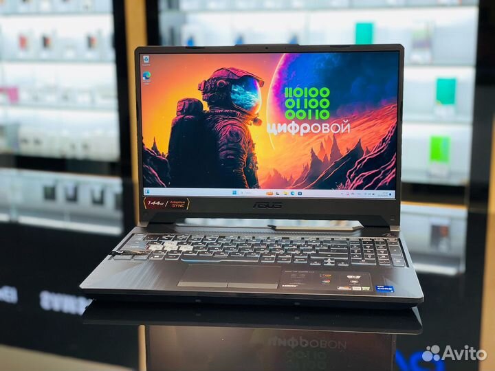 Ноутбук asus TUF Gaming F15 FX506HC-HN040