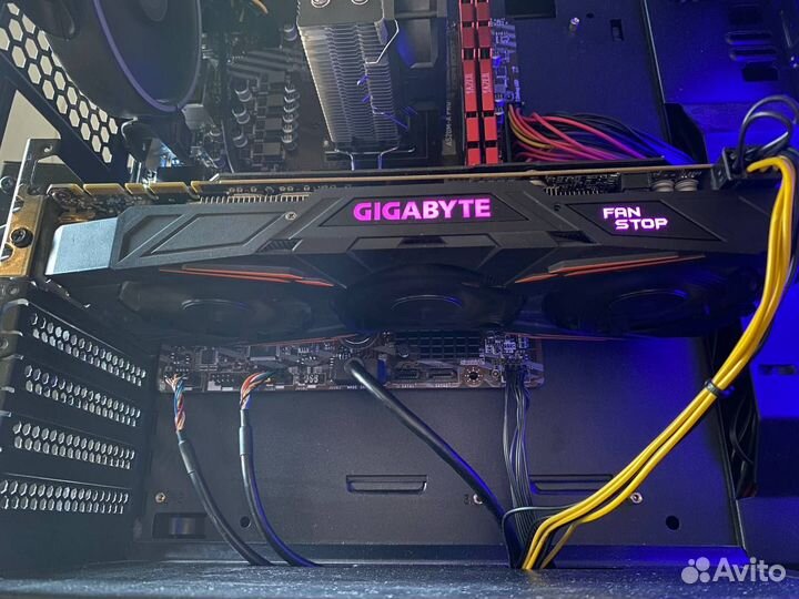 Видеокарта GTX 1070 Gigabyte G1 Gaming 8GB