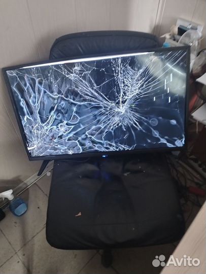 Телевизор aceline 32hhy1, битый в разбор