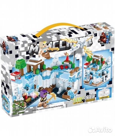 Конструктор Майнкрафт лего аналог