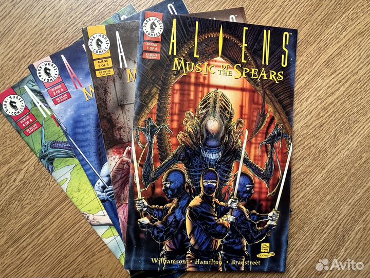 Комиксы Чужие на английском