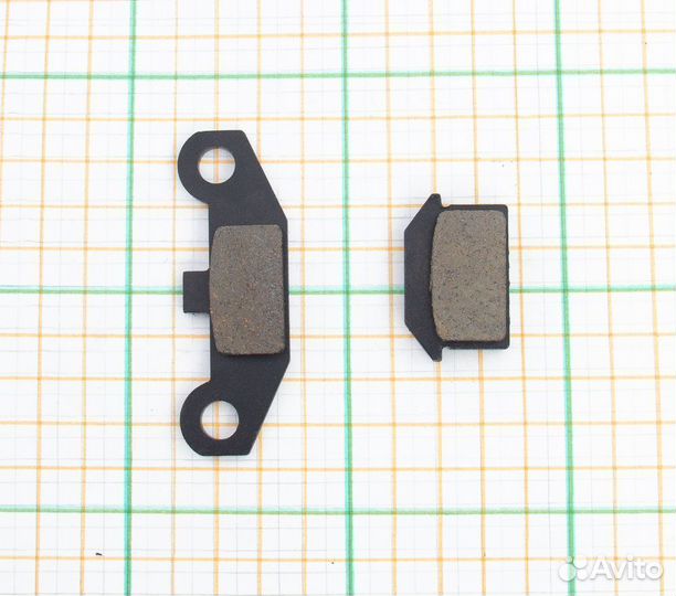 Колодки дискового тормоза 110-125сс (перед.), ATV