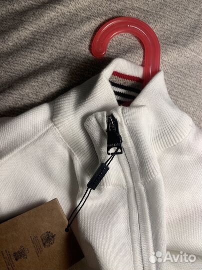 Burberry 1/4 zip hoodie