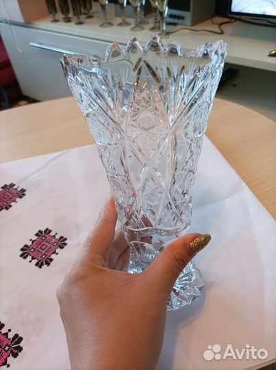 Ваза хрустальная СССР