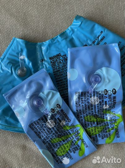 Набор для плавания круг, нарукавники новое