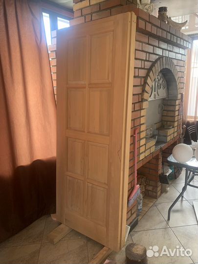 Двери из бука массив