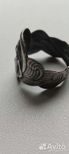 Перстень серебро царизм