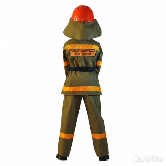 Карнавальный костюм «Пожарный (мчс)». Размер 128