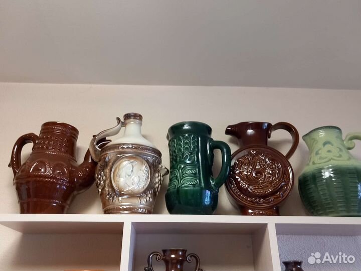 Кувшины, вазы керамические, кружки пивные