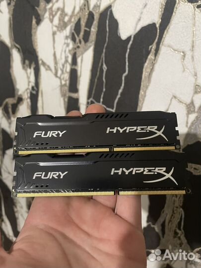 Оперативная память 16Gb DDR3 HyperX