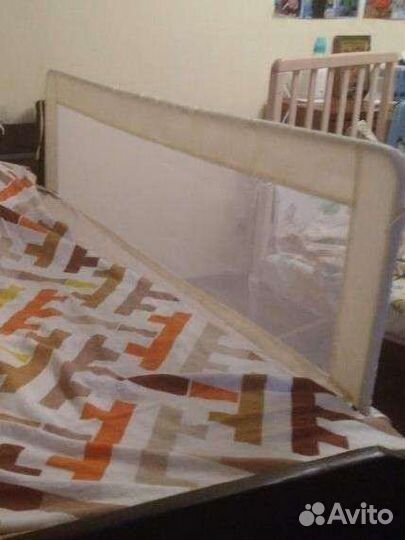 Барьер безопасности для кровати,ушки 150х42