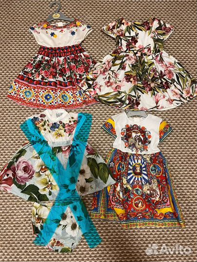 Dolce gabbana платье 24-36