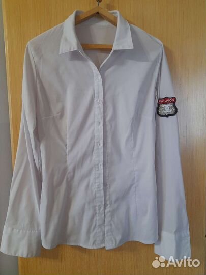 Блузка - рубашка для школы, 40 размер