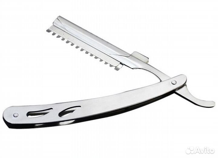 Бритва опасная филировочная + 10 лезвий