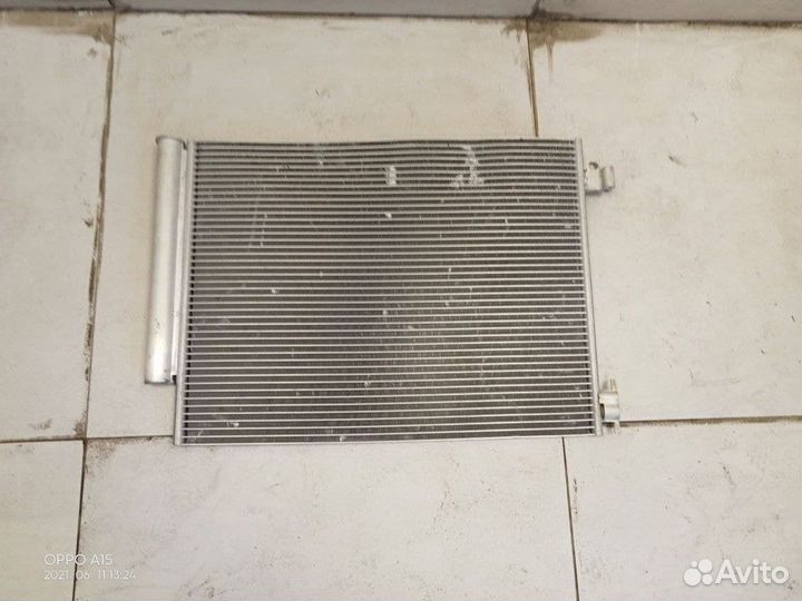 Радиатор кондиционера (конденсер) Renault Logan