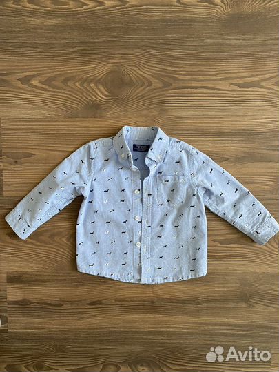 Рубашка для мальчика 80
