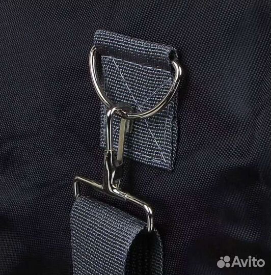 Сумка спортивная, чёрная, 22х42х22см. Новая