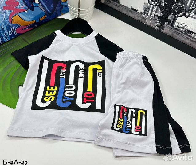 Комплект (шорты с футболкой