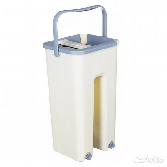 Швабра vetta гладкая с ведром и отжимом 444-380