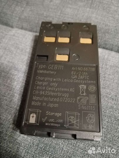 Аккумуляторы Leica GEB111 (новые)