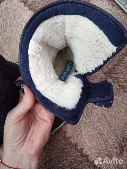 Зимние ботинки для девочки