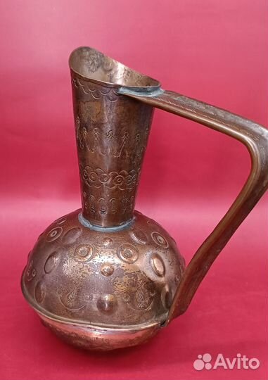 Кувшины медные. Вазы. Винтаж