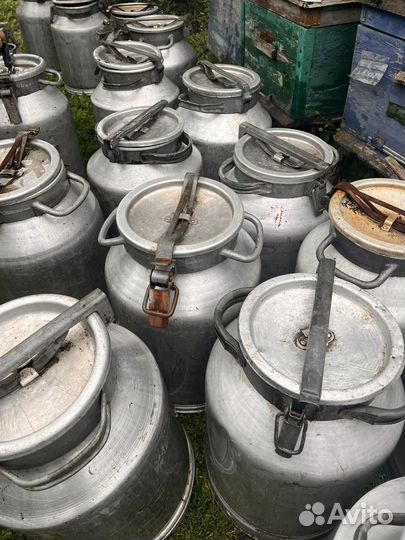 Фляга алюминиевая бу 40л