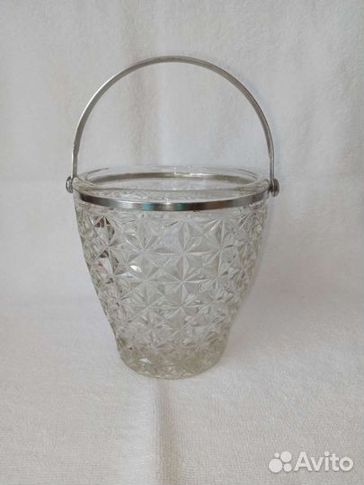 Конфетница хрусталь СССР