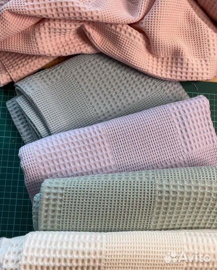 Ткань вафельное полотно