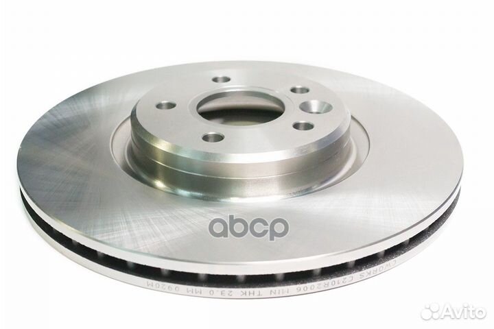 Тормозной диск передний cworks C210R2006 C210R2