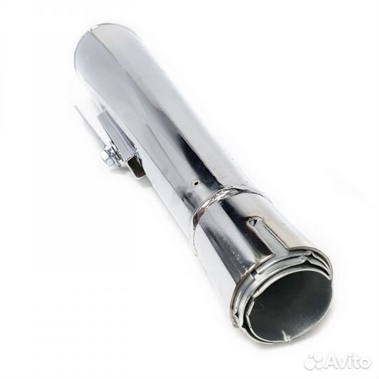 Универсальный прямоточный глушитель 515*96mm