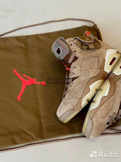 Air Jordan 6 Retro Travis Scott Вritish Кhaki