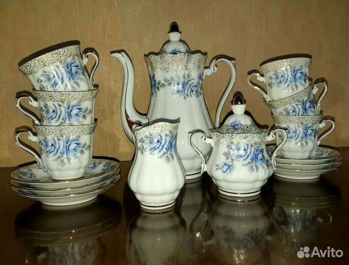 Сервиз кофейный Walbrzych, Польша, новый