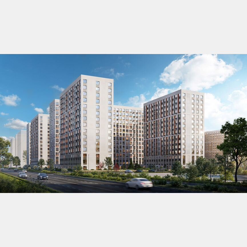 2-к. квартира, 54,2 м², 14/15 эт.