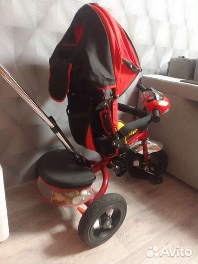 Детский трехколесный велосипед бу