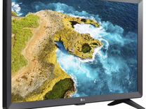 Телевизор LED LG 24" 24TQ520S-PZ серый HD 50Hz DVB