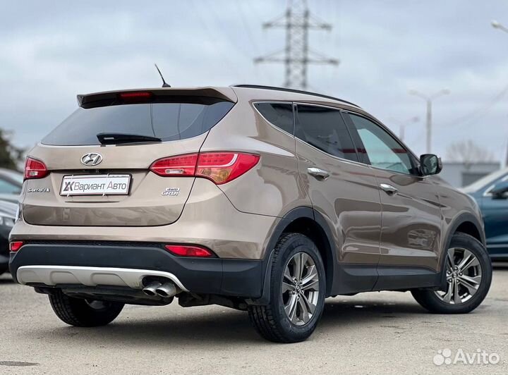 Hyundai Santa Fe 2.2 AT, 2015, 159 000 км