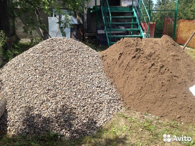 Шебень 25/20. 2/40 песок