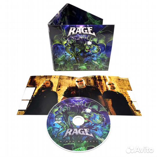 Rage (6) - Wings Of Rage (1 CD)